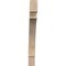 Ekena Millwork 4"W x 38"D x 38"H Merced Rough Sawn Knee Brace, Douglas Fir BRC04X38X38MRC00RDF - alternate 4